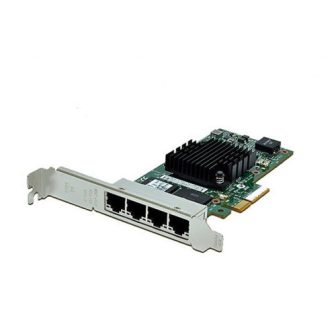Intel i350-T4 Quad Port 1GbE RJ45 Ethernet Network Adapter Dell 00NWK2 High Profile