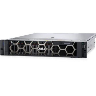 Dell PowerEdge R550 1x Intel Xeon 8Core Silver 4309Y 2.8GHz 128GB RAM 8LFF Bay 0HDD Perc H755 Raid iDrac9 Ent. 2x 800W