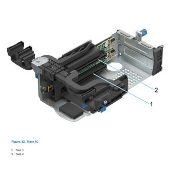 Dell PowerEdge R760xs 2nd RiserCard 2x PCI-e x16 Low Profile Config with Cablie Kit Dell 84T5K 084T5K (New)